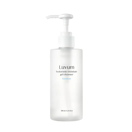 Luvum Bamboo Hyaluronic Moisture Gel Clean - Delikatny żel oczyszczający 200ml